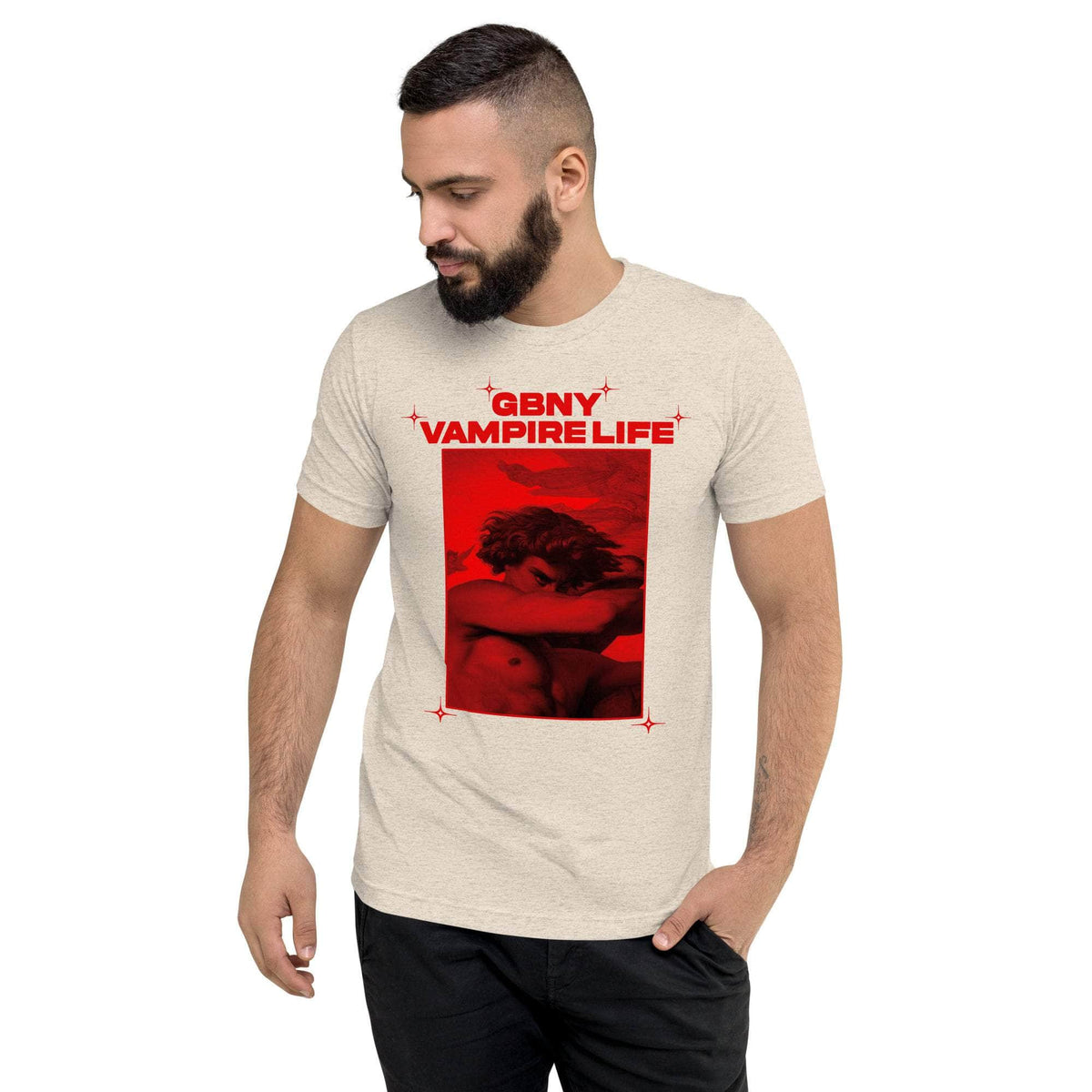 Vamp Life X GBNY "Hiding Angel" T-shirt - Men's
