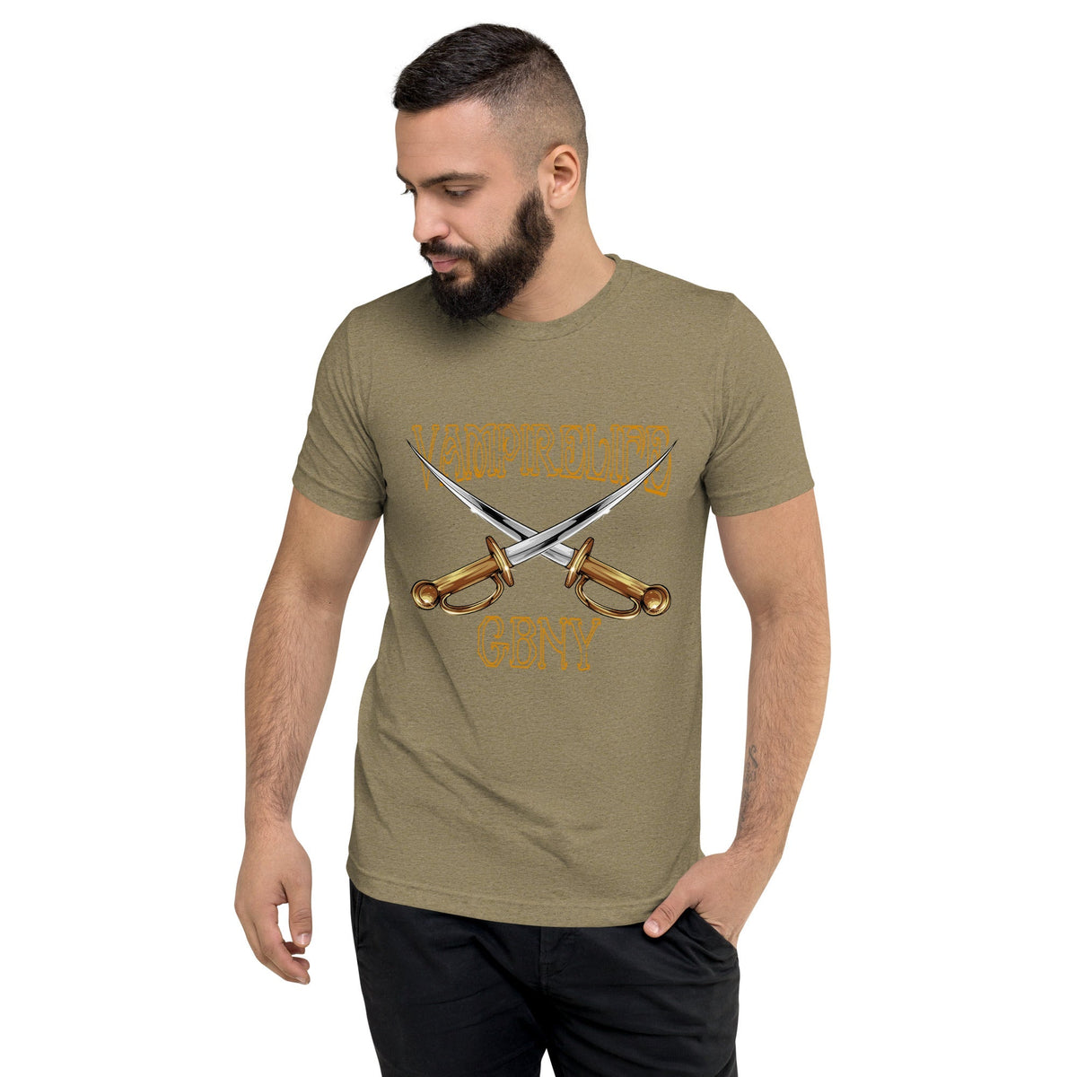 Vamp Life X GBNY "Cross Swords" T-shirt - Men's