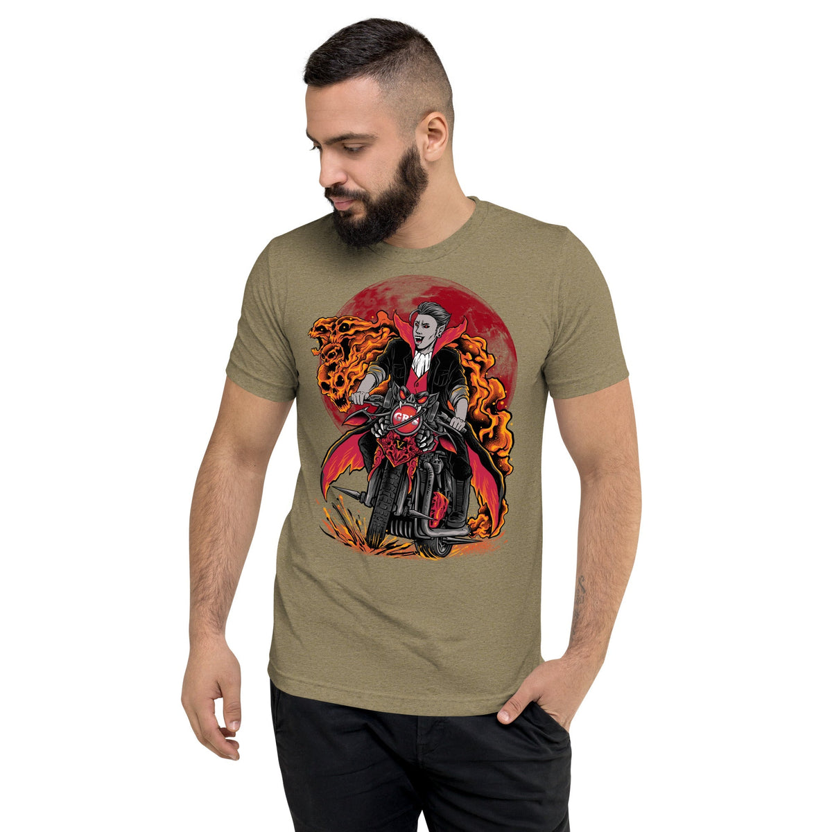 Vamp Life X GBNY "Vamp Biker" T-shirt - Men's