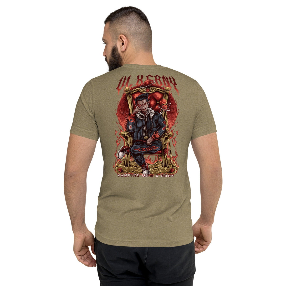 Vamp Life X GBNY "Vampires Throne" T-shirt - Men's
