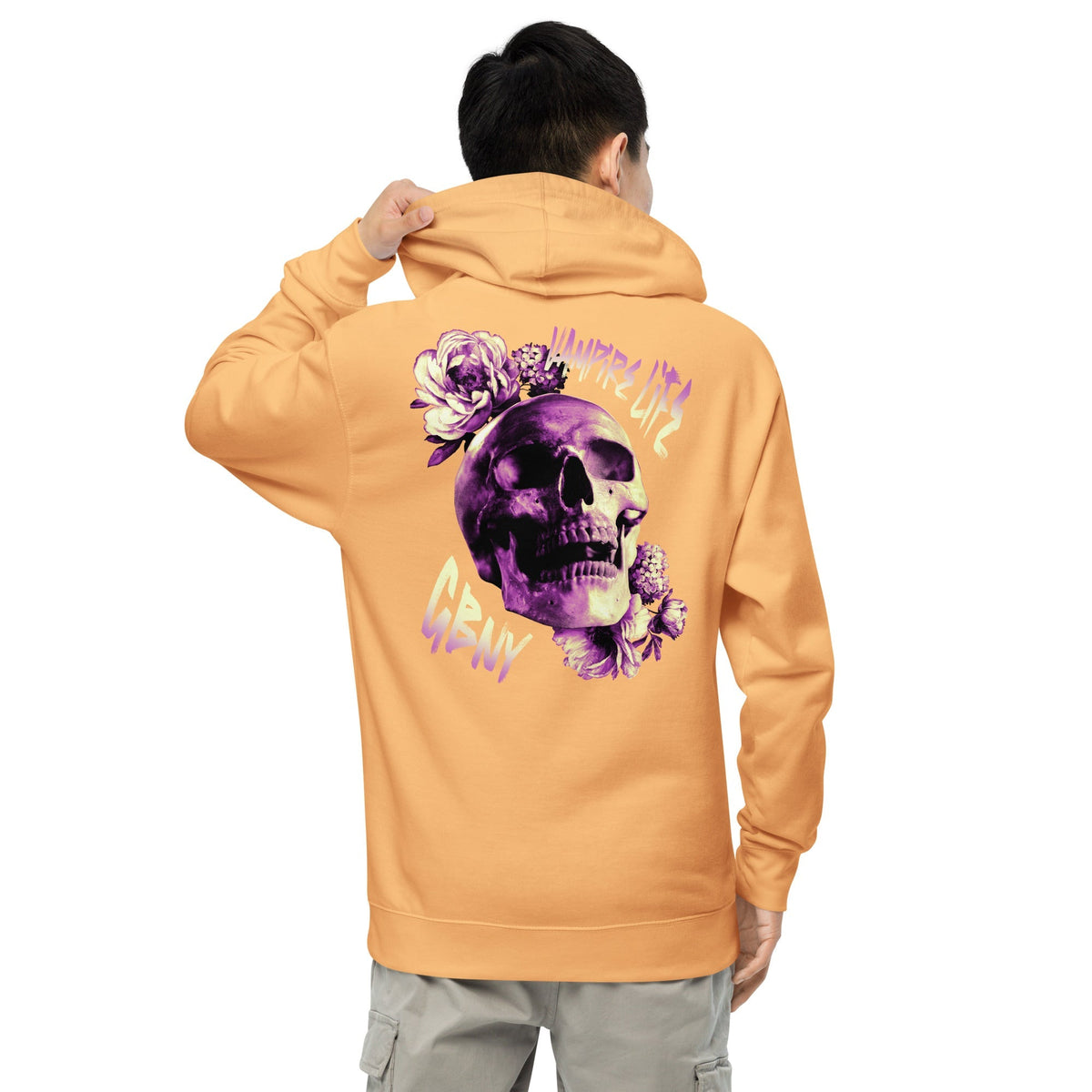 Vamp Life X GBNY "Rising Skull" Hoodie - Men's