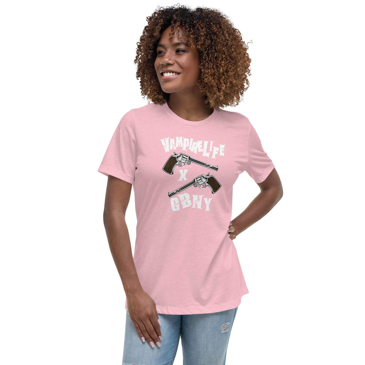 Vamp Life x GBNY Crossed Pistols T-Shirt - Women's