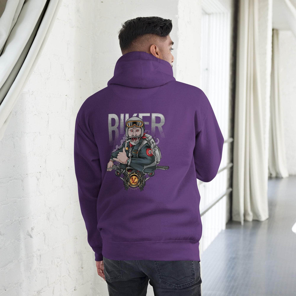 Vamp Life x GBNY Biker Hoodie - Men's