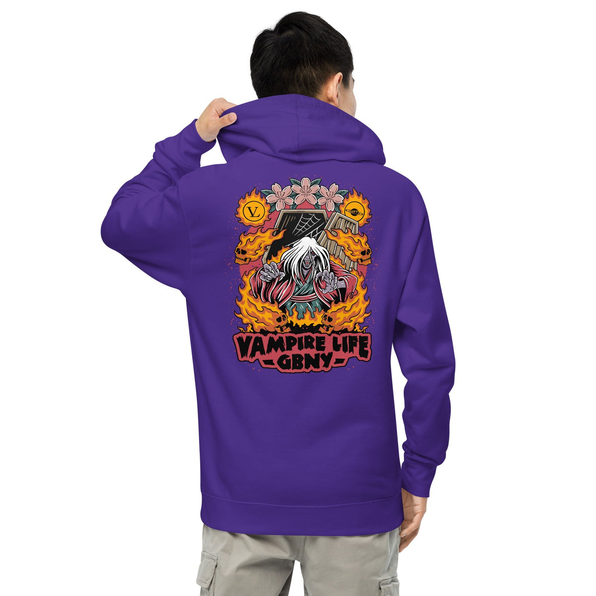Vamp Life X GBNY "Fiery Vamp" Hoodie - Men's