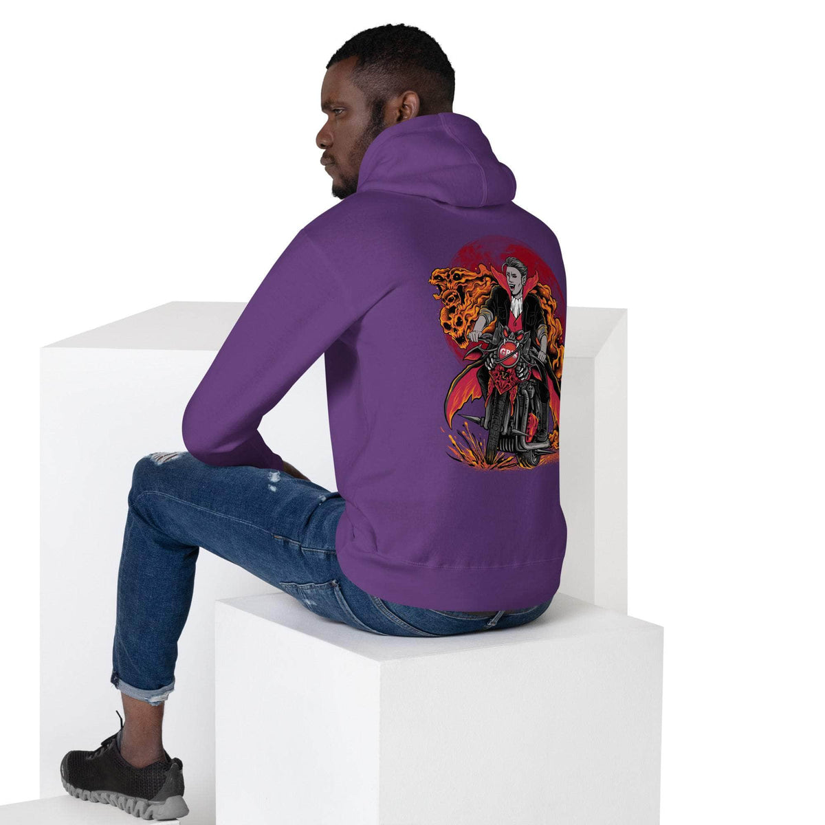 Vamp Life X GBNY Ghost Rider Hoodie - Men's
