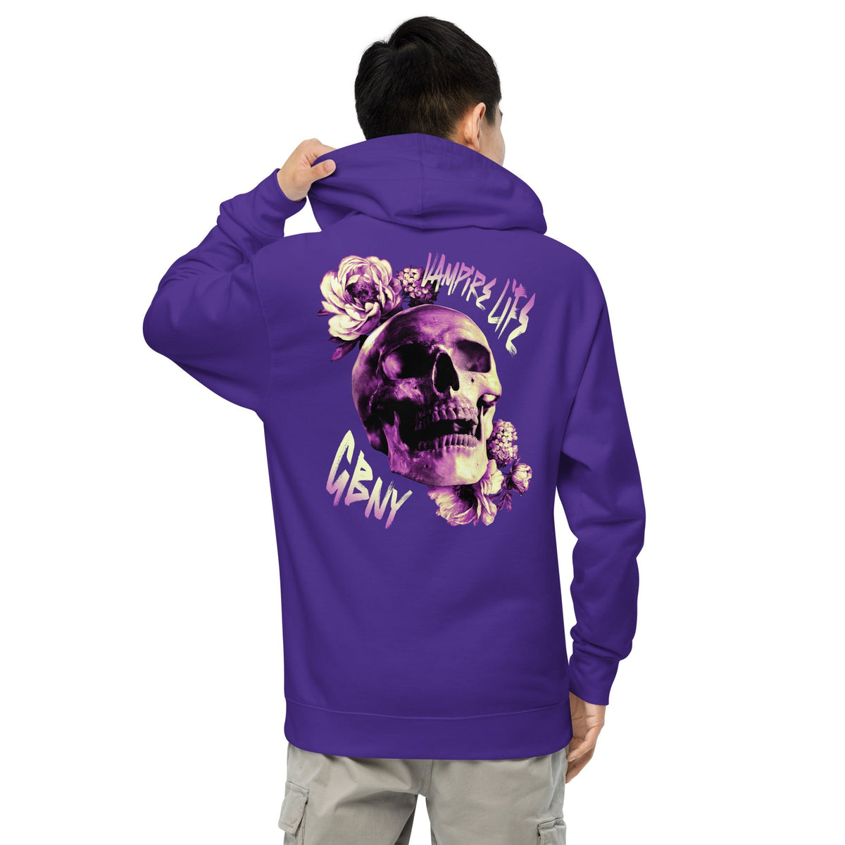 Vamp Life X GBNY "Rising Skull" Hoodie - Men's