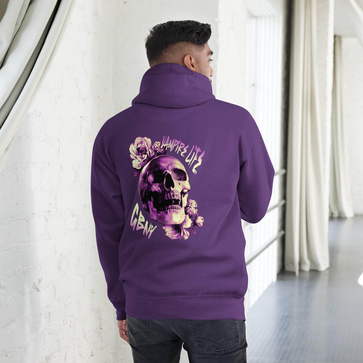Vamp Life x GBNY Rising Skull Unisex Hoodie
