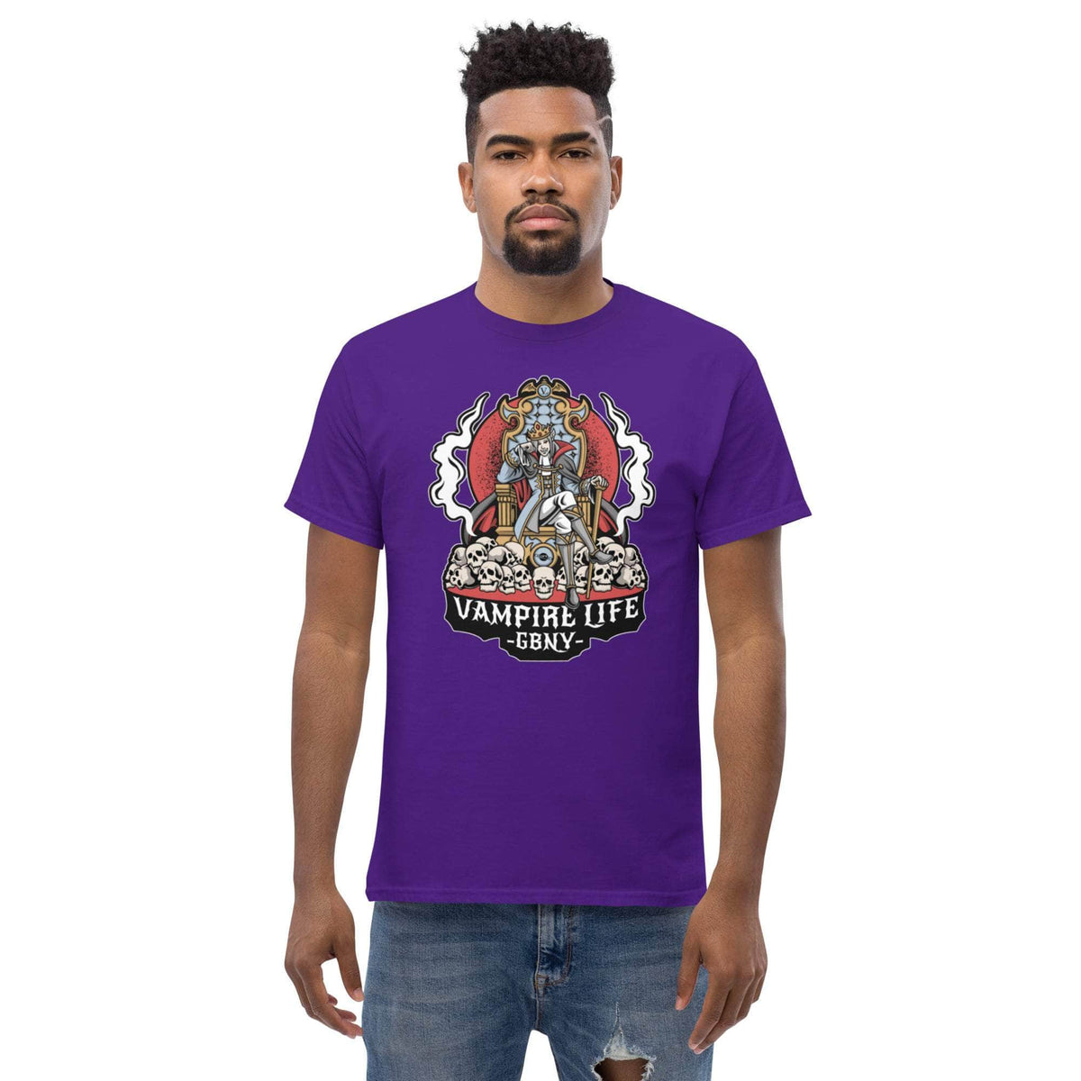 Vamp Life x GBNY Scary Skulls Tee - Men's