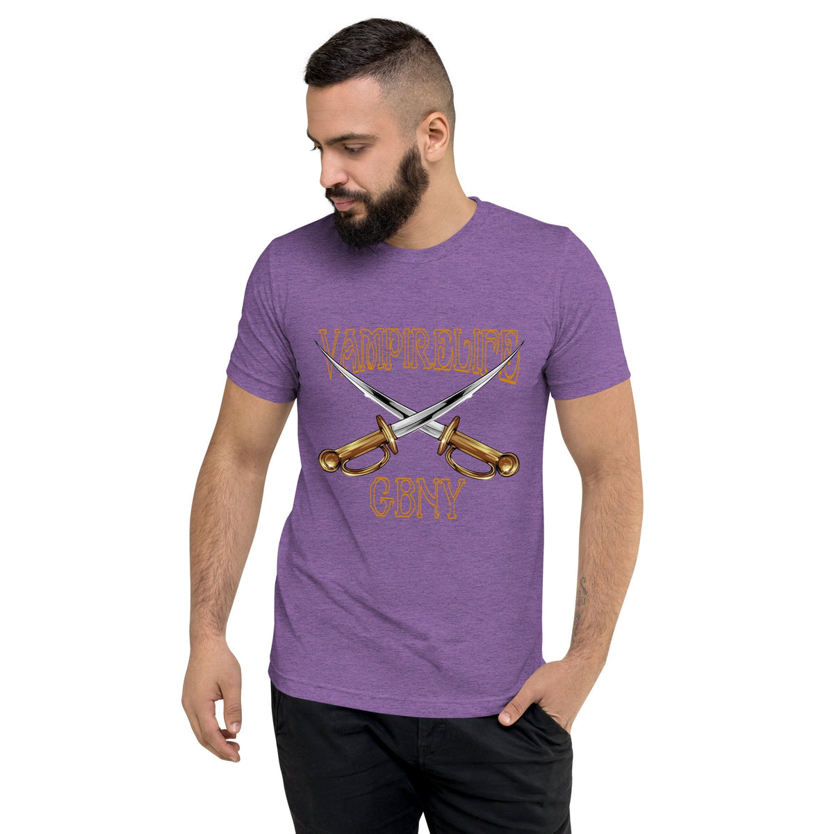 Vamp Life X GBNY "Cross Swords" T-shirt - Men's