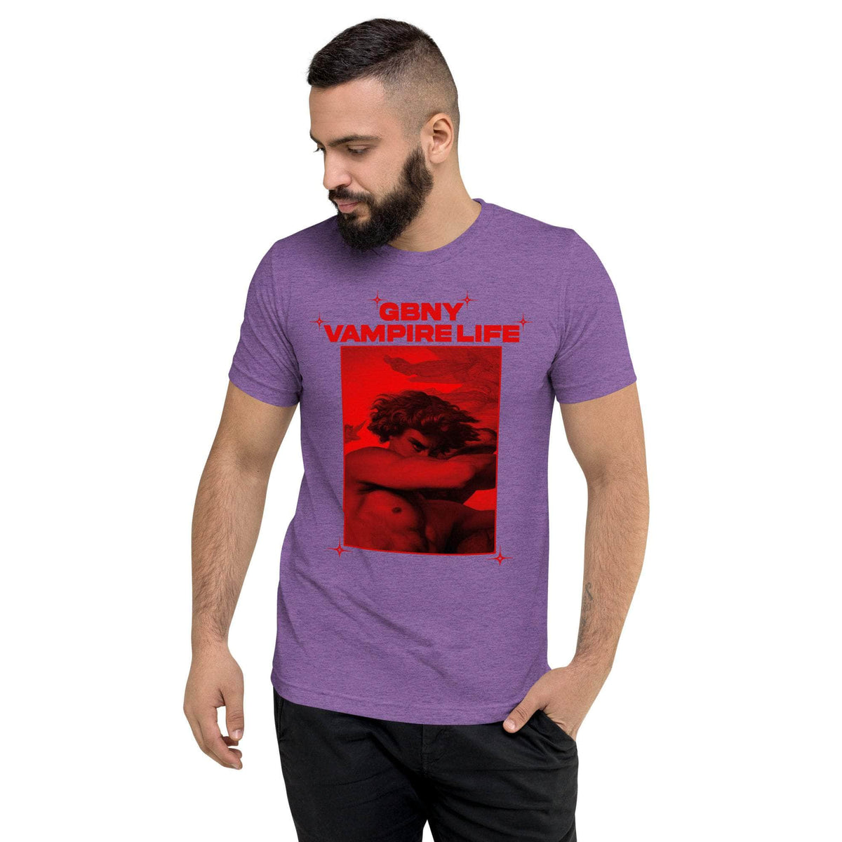 Vamp Life X GBNY "Hiding Angel" T-shirt - Men's