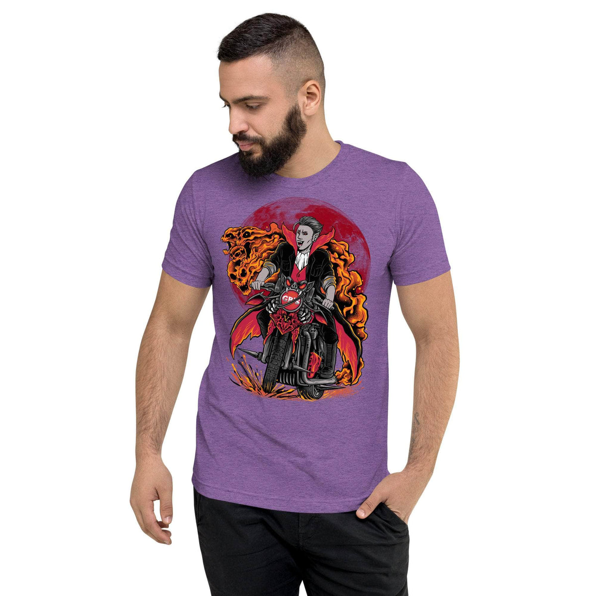 Vamp Life X GBNY "Vamp Biker" T-shirt - Men's