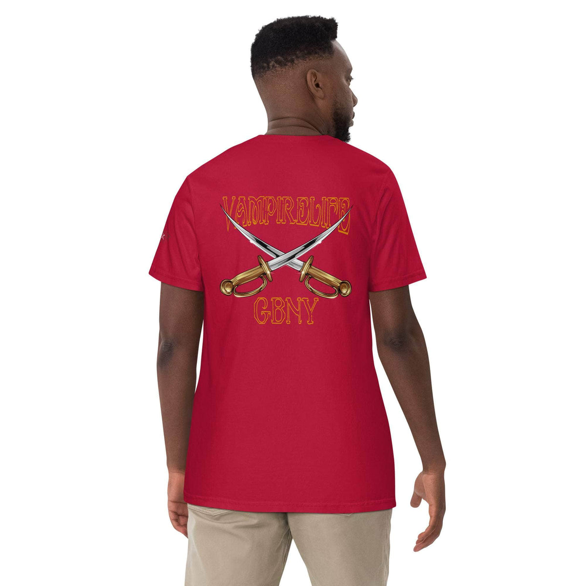 Vamp Life x GBNY Crossed Swords Tee - Men's
