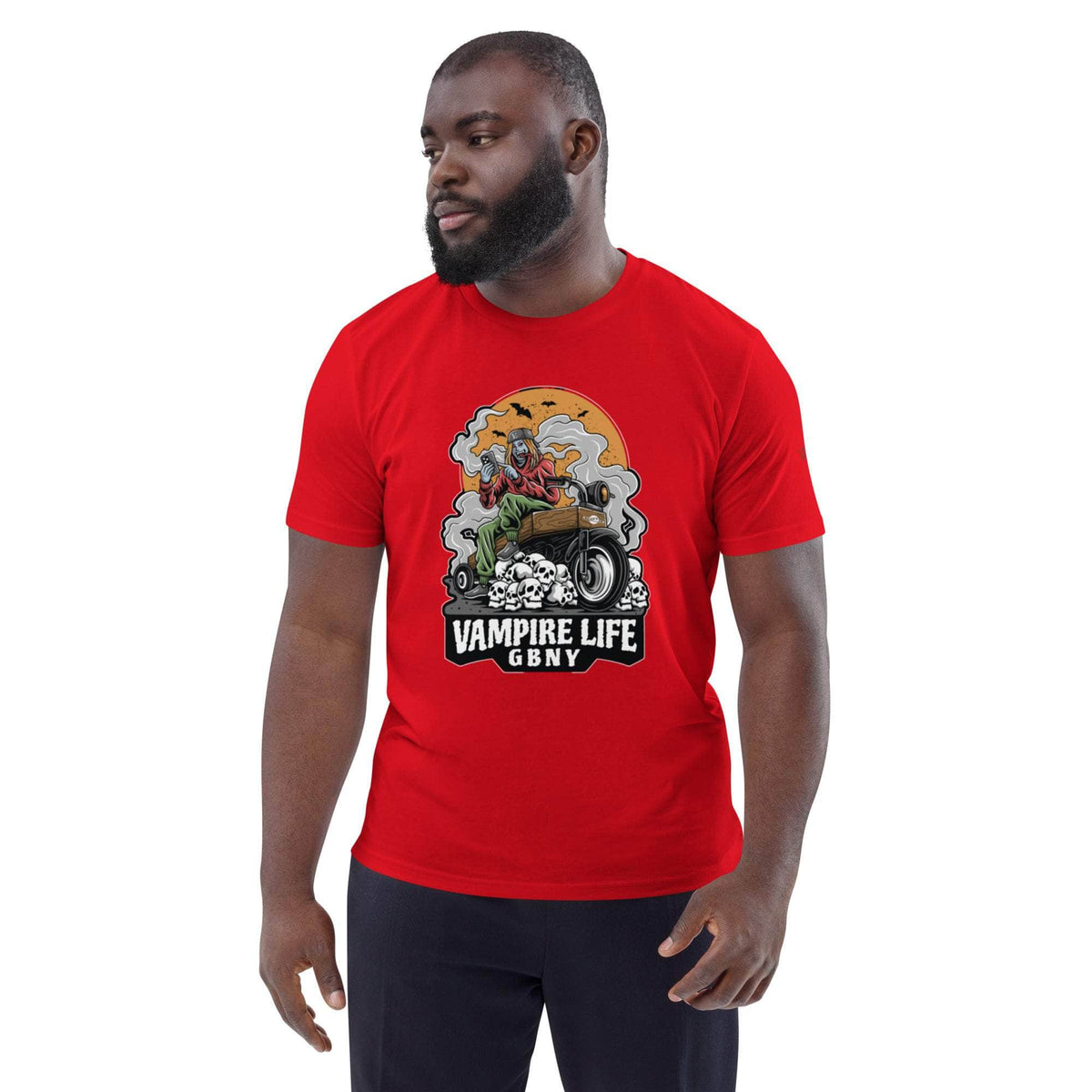 Vamp Life x GBNY Skull Smoky Rider Tee - Men's