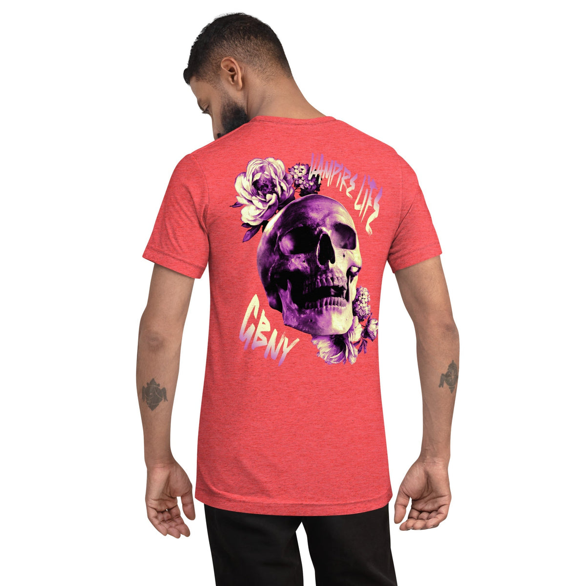 Vamp Life X GBNY "Rising Skull" T-shirt - Men's