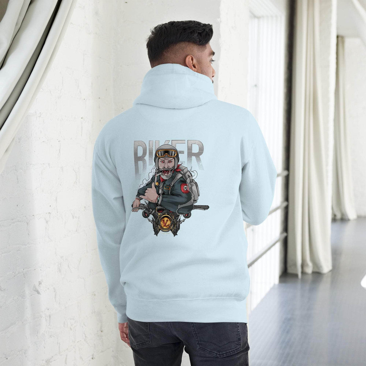 Vamp Life x GBNY Biker Hoodie - Men's