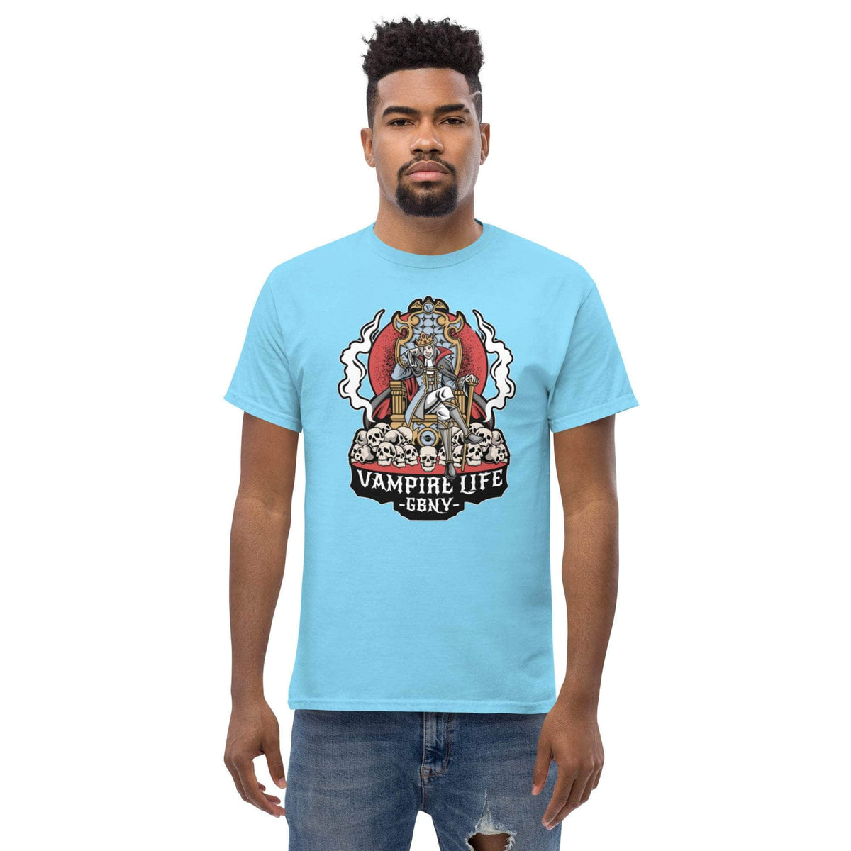 Vamp Life x GBNY Scary Skulls Tee - Men's
