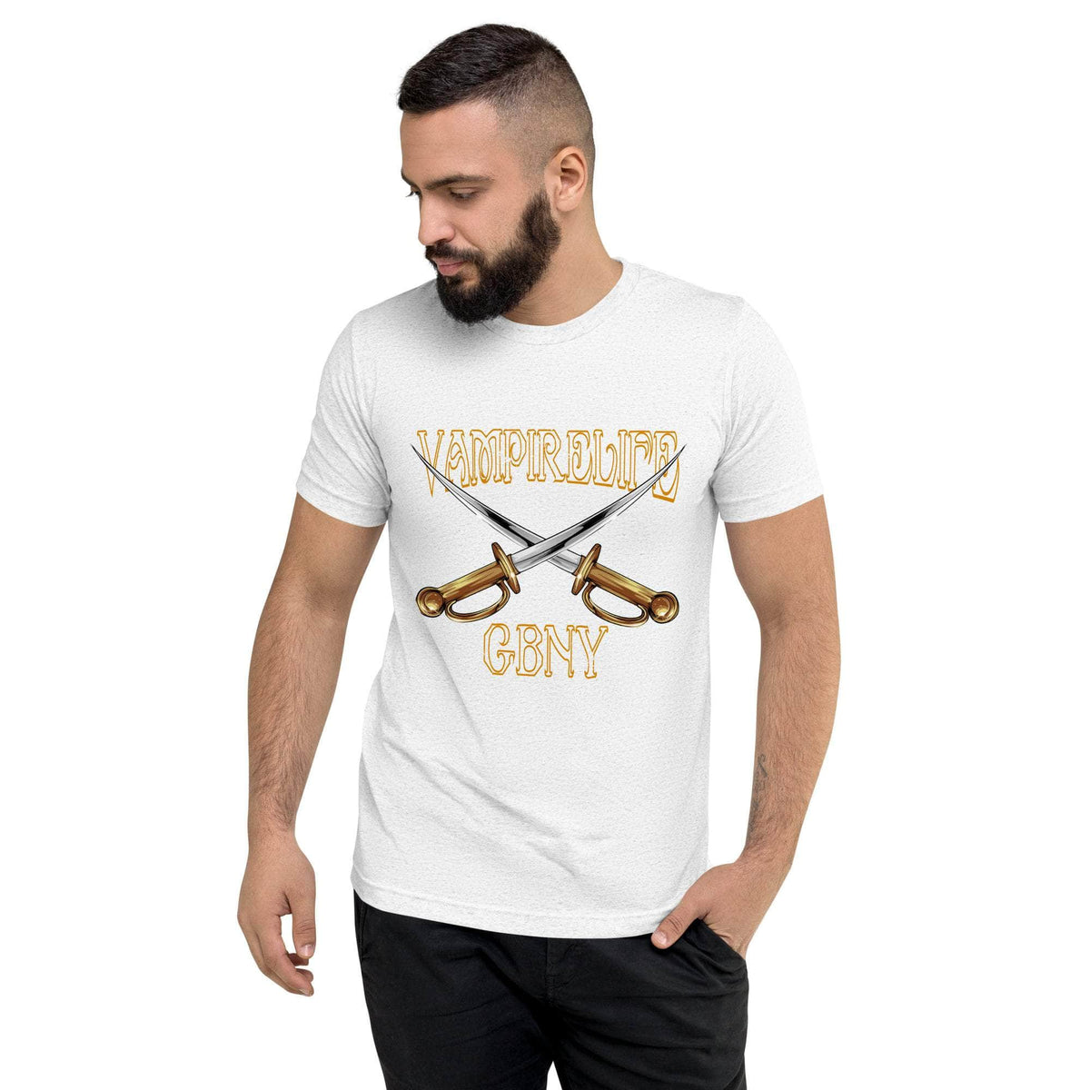 Vamp Life X GBNY "Cross Swords" T-shirt - Men's
