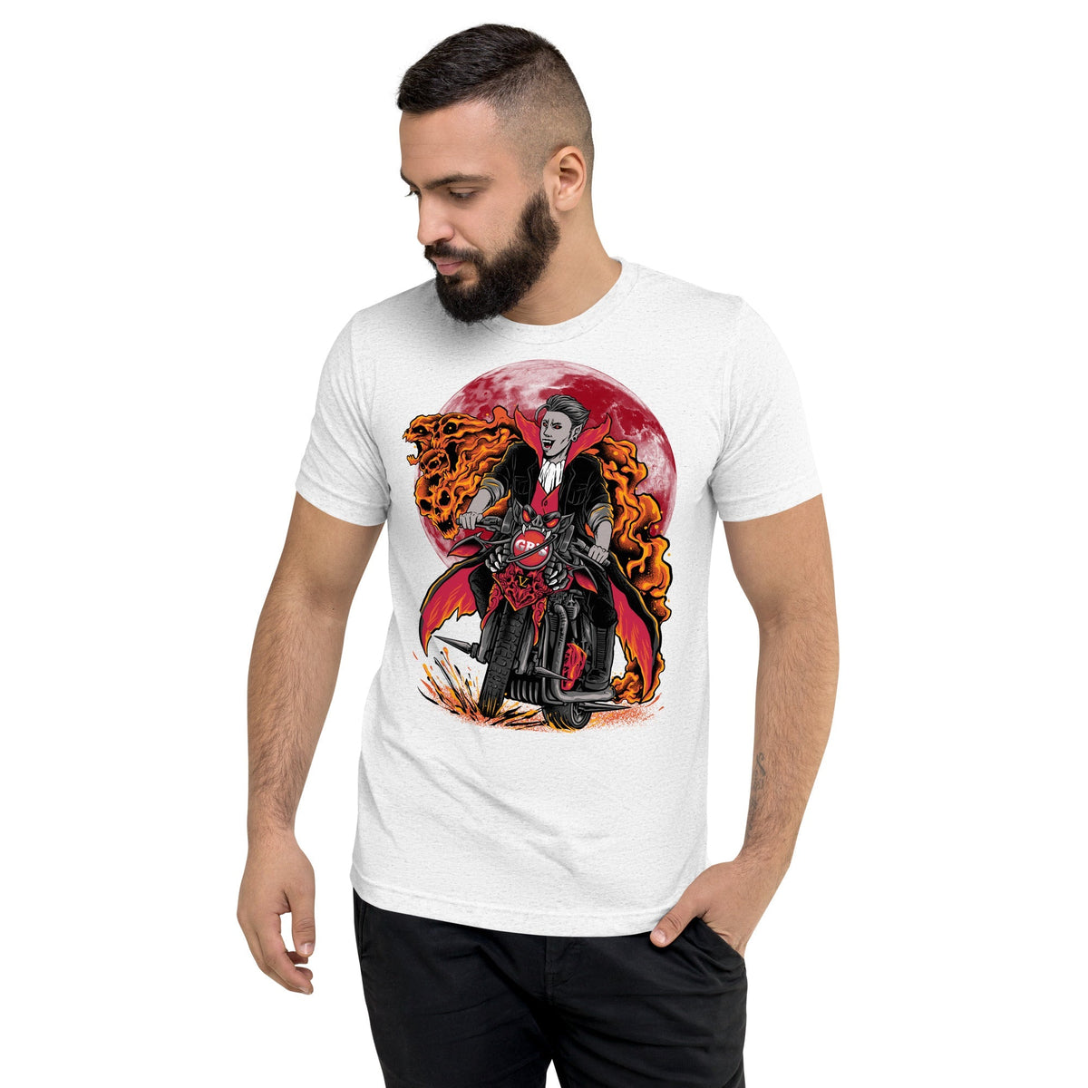 Vamp Life X GBNY "Vamp Biker" T-shirt - Men's