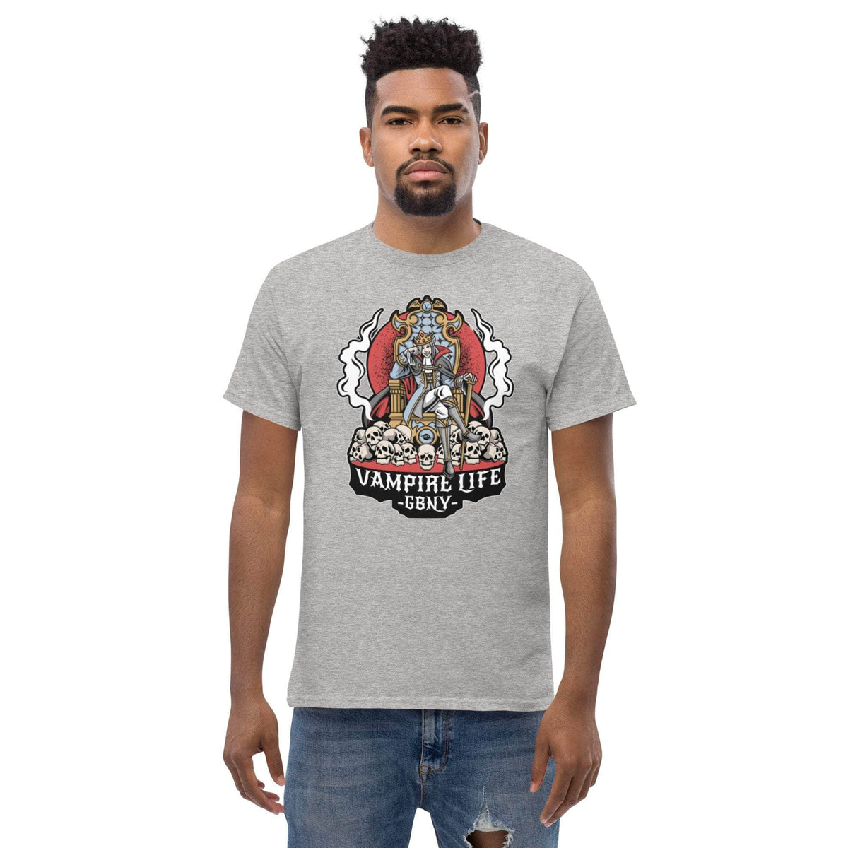 Vamp Life x GBNY Scary Skulls Tee - Men's