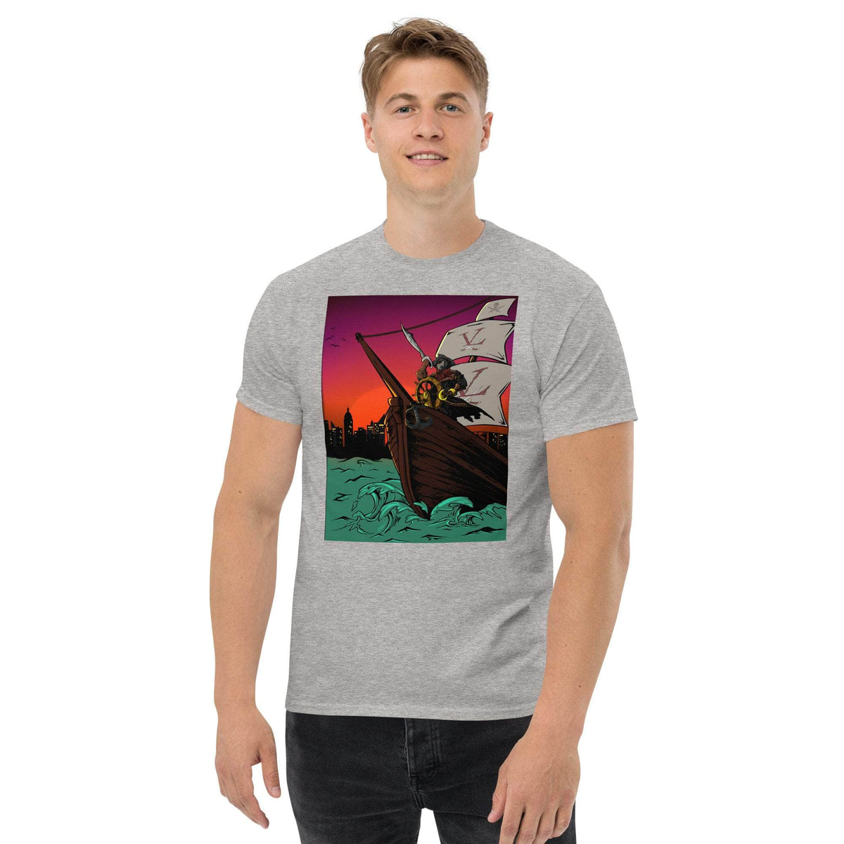 Vamp Life x GBNY Waka Sailing Tee - Men's