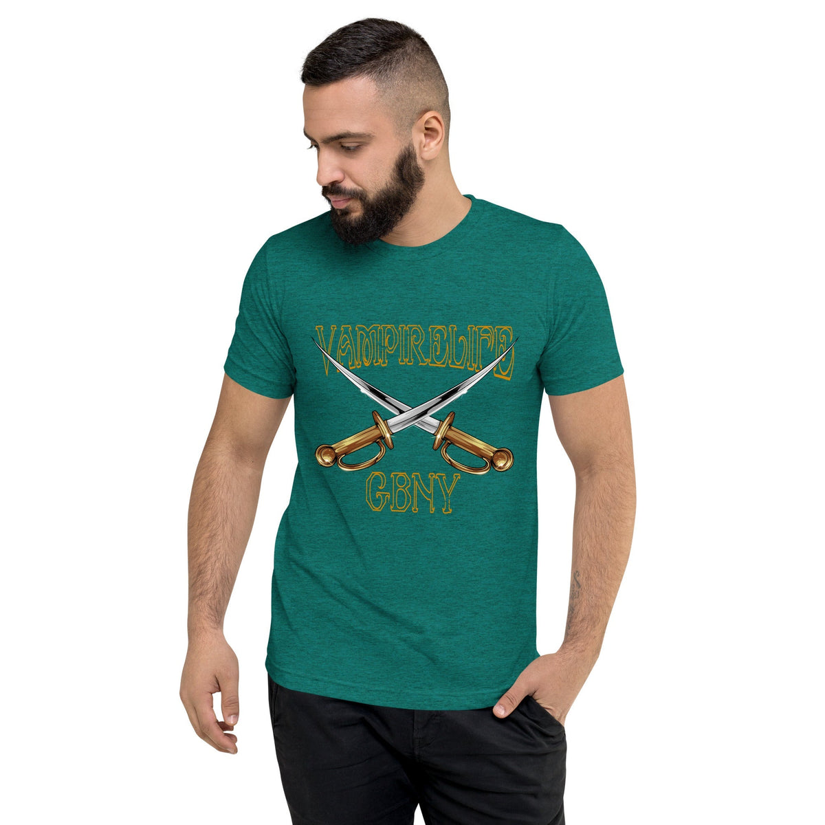 Vamp Life X GBNY "Cross Swords" T-shirt - Men's