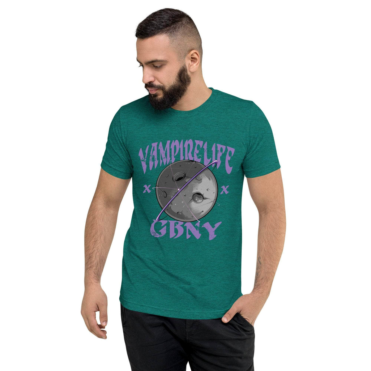 Vamp Life X GBNY "Planet" T-shirt - Men's