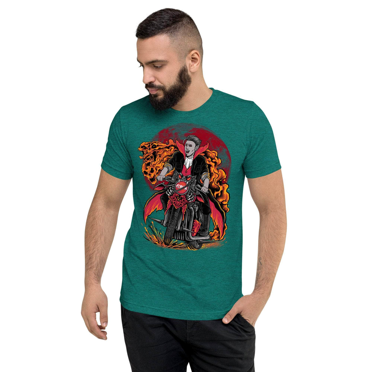 Vamp Life X GBNY "Vamp Biker" T-shirt - Men's