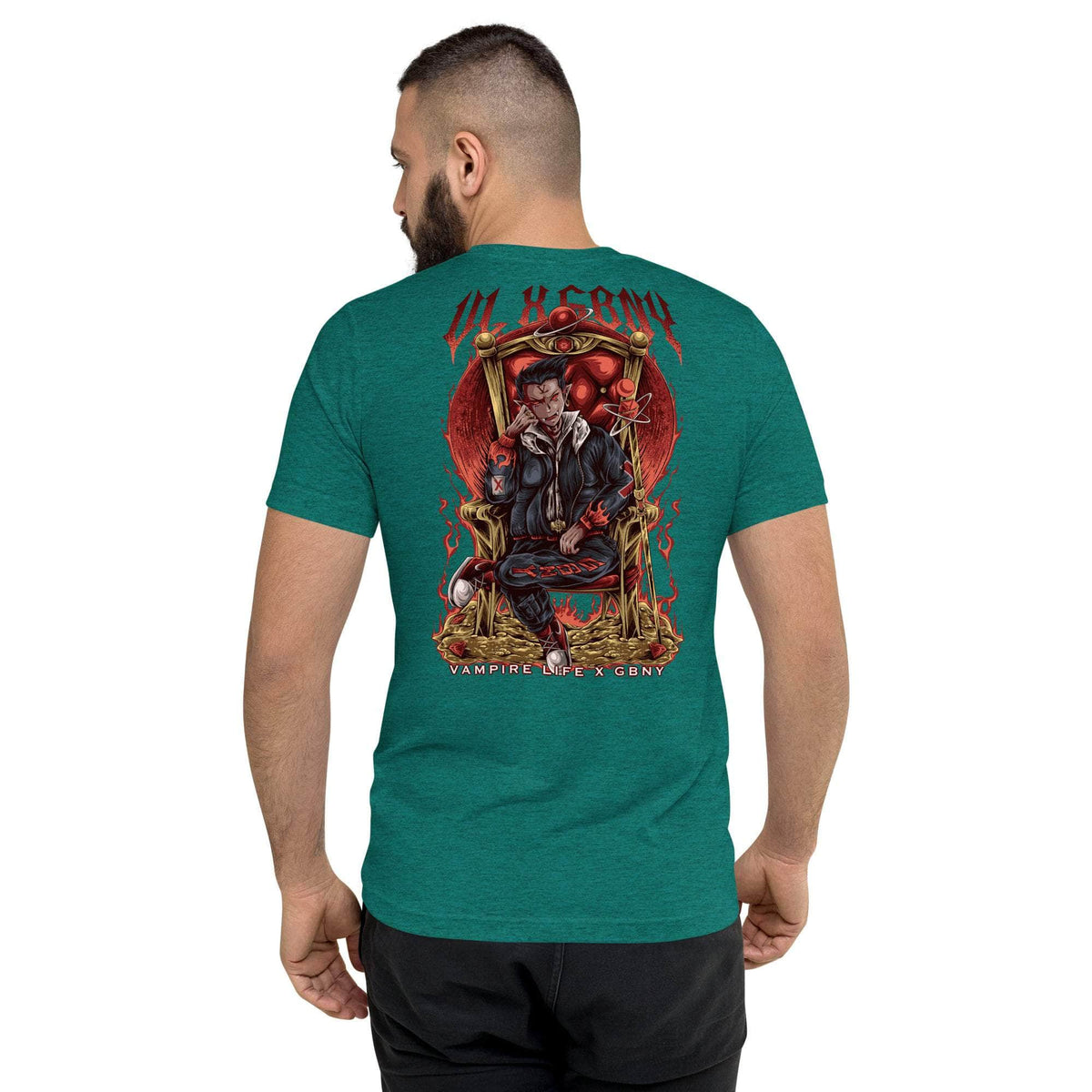 Vamp Life X GBNY "Vampires Throne" T-shirt - Men's