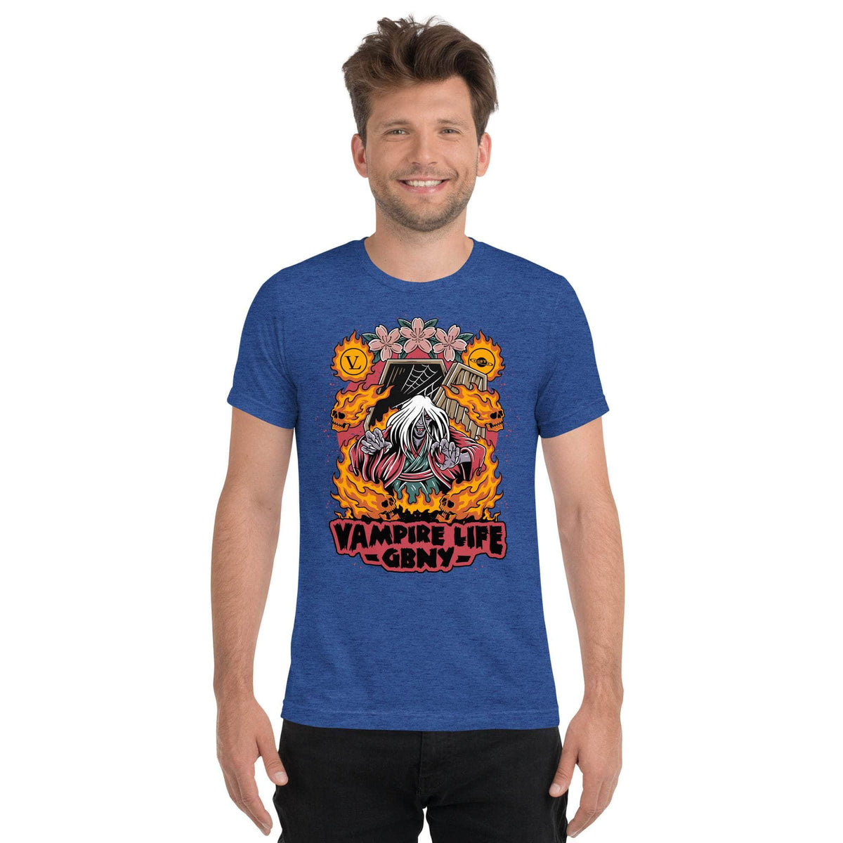 Vamp Life X GBNY "Fiery Vamp" T-shirt - Men's