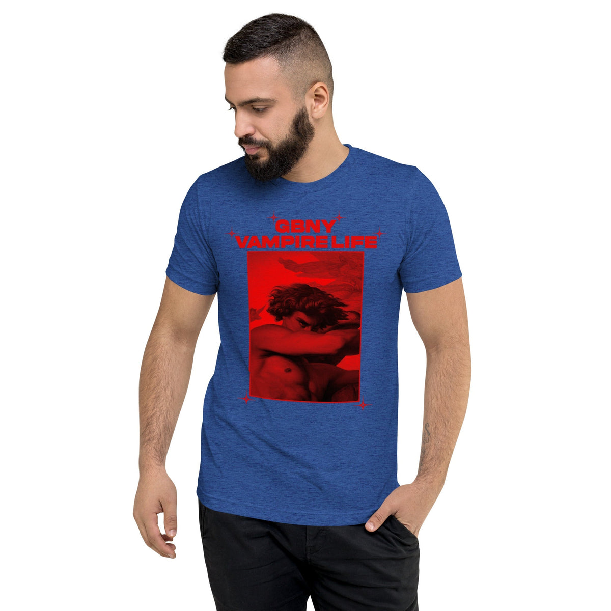 Vamp Life X GBNY "Hiding Angel" T-shirt - Men's