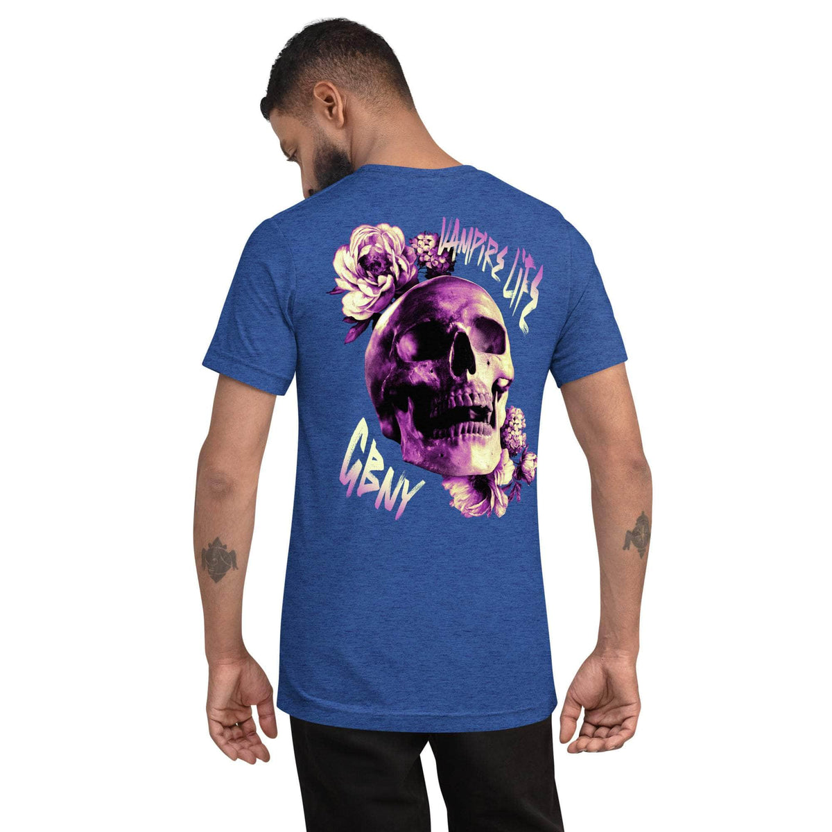 Vamp Life X GBNY "Rising Skull" T-shirt - Men's