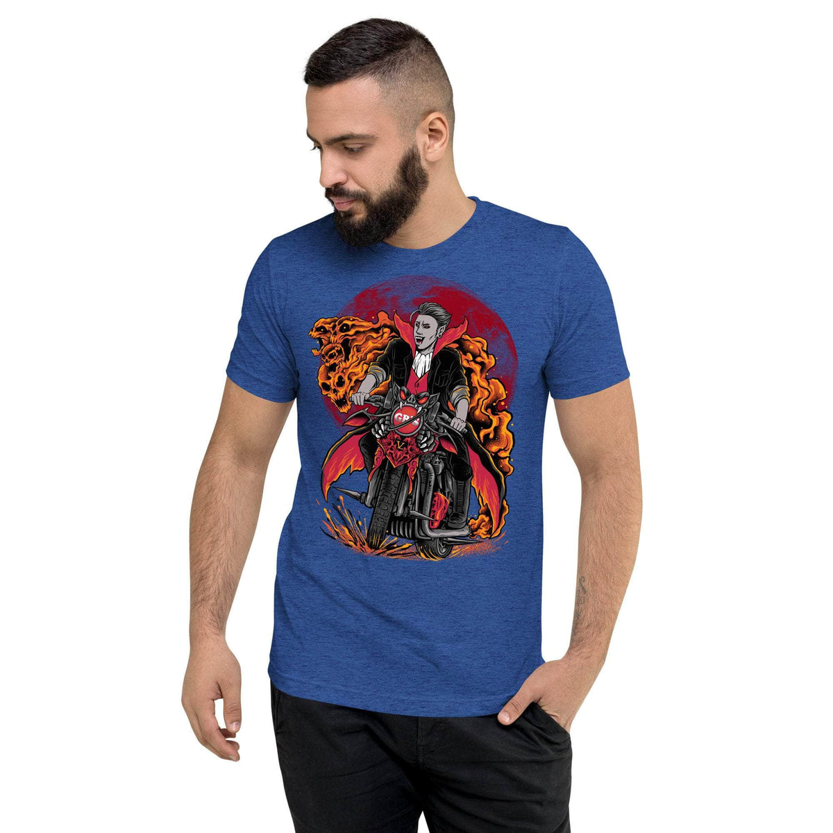Vamp Life X GBNY "Vamp Biker" T-shirt - Men's