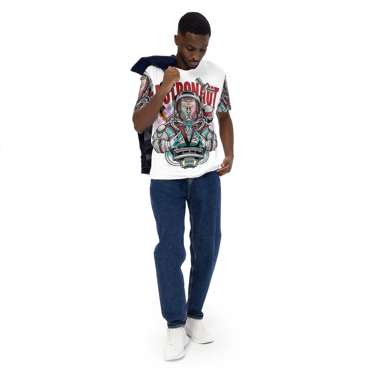 Vamp Life X GBNY "Astronaut Vamp" All-Over Print T-Shirt - Men's