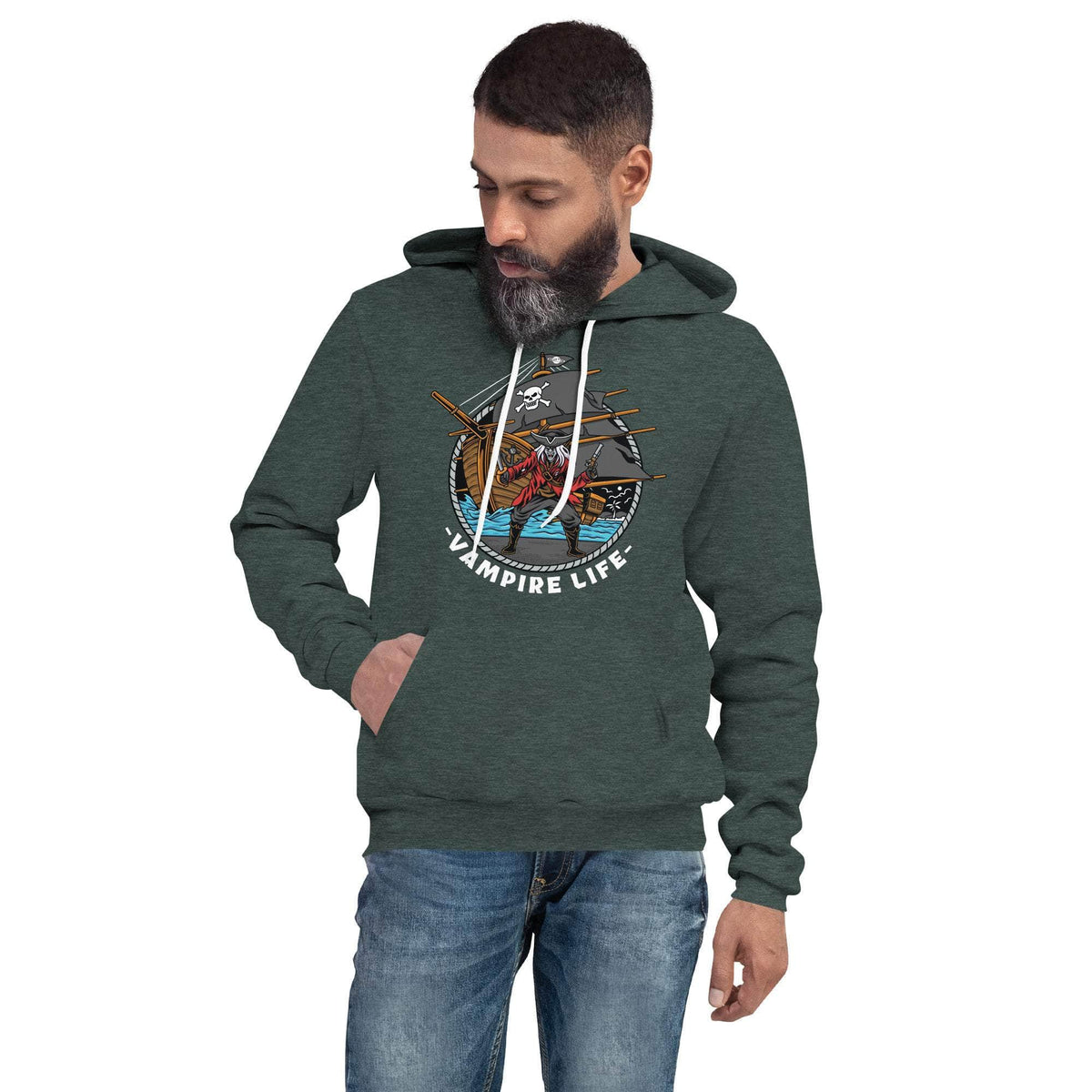 Vamp Life X GBNY "Bay Of Pirates" Super Soft Hoodie - Men's