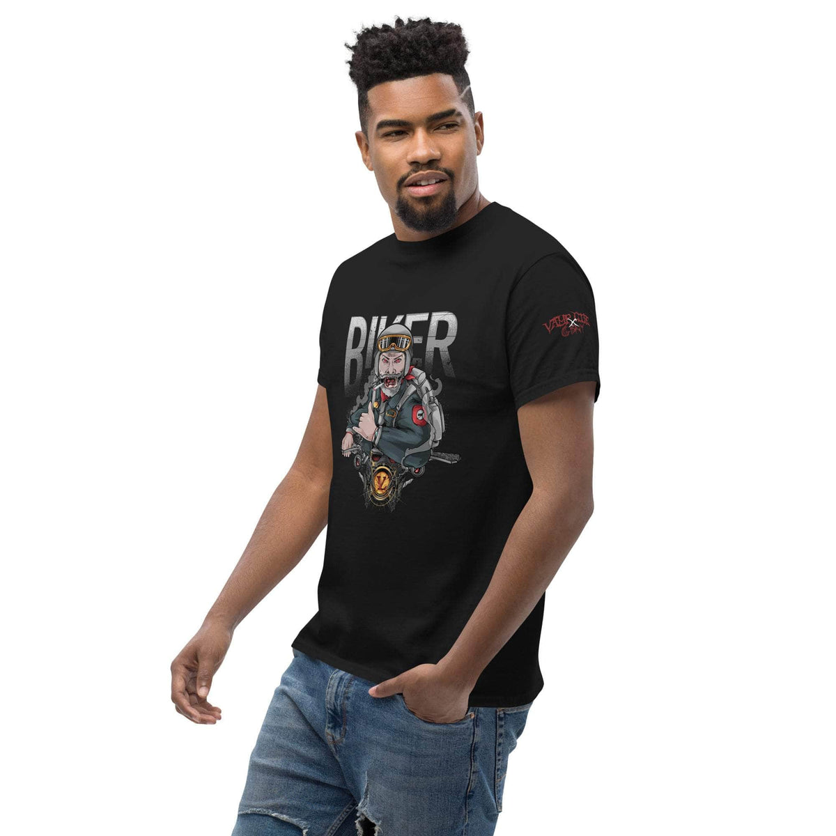 Vamp Life x GBNY Biker Tee - Men's