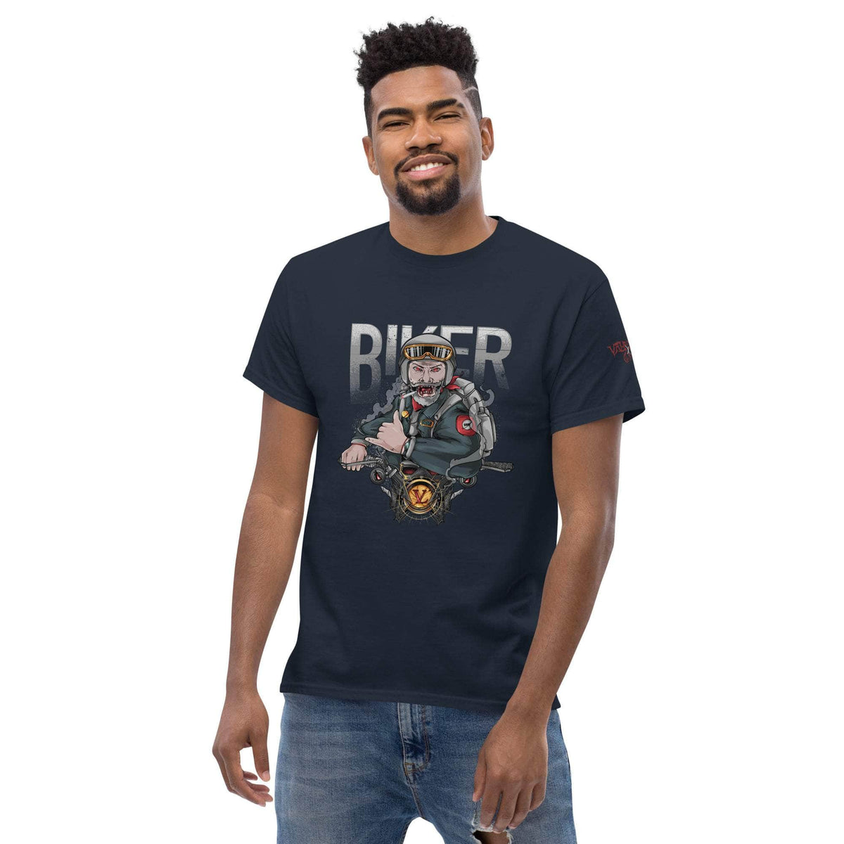 Vamp Life x GBNY Biker Tee - Men's