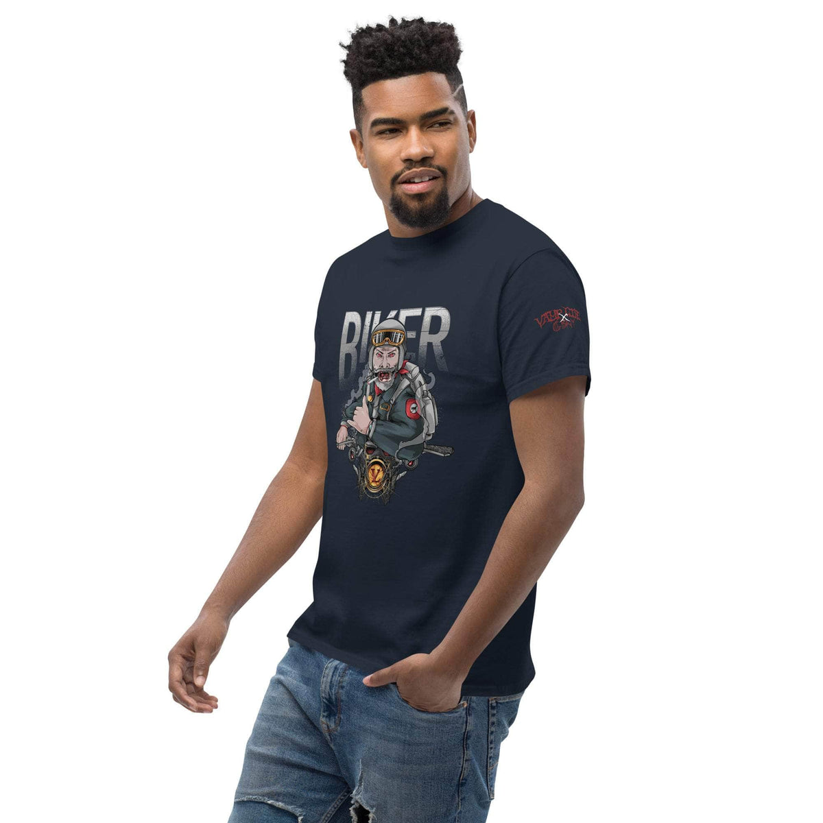Vamp Life x GBNY Biker Tee - Men's