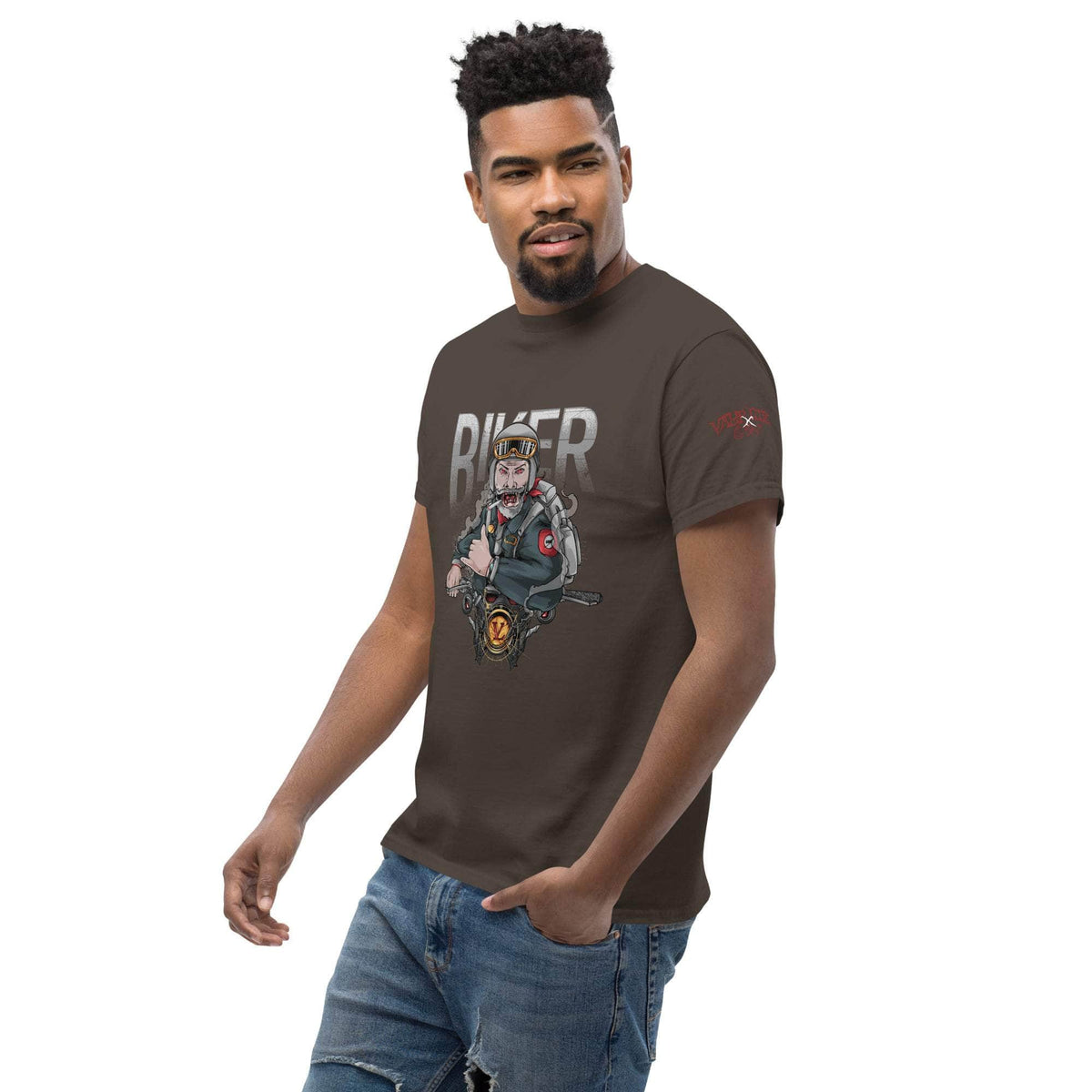 Vamp Life x GBNY Biker Tee - Men's