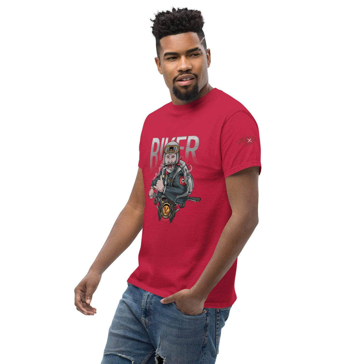Vamp Life x GBNY Biker Tee - Men's