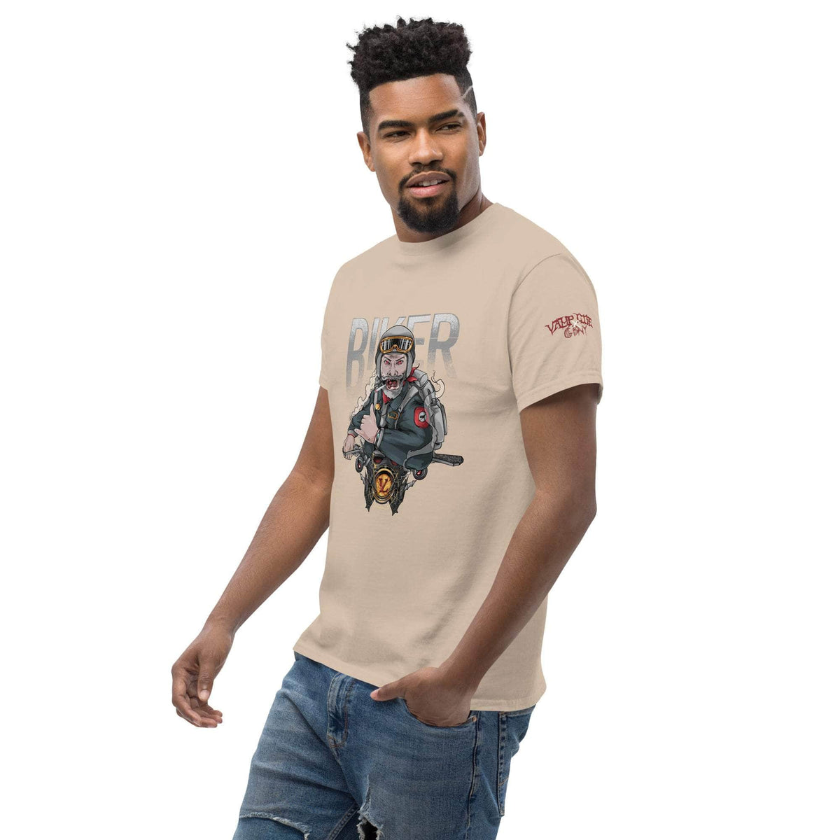 Vamp Life x GBNY Biker Tee - Men's