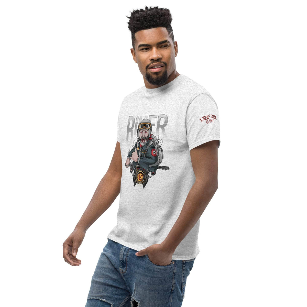 Vamp Life x GBNY Biker Tee - Men's