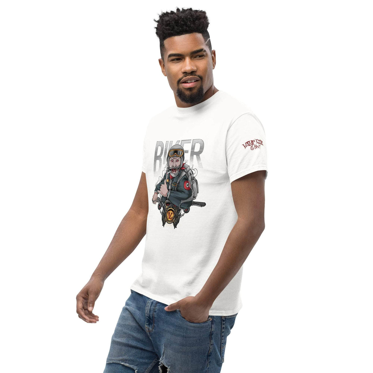 Vamp Life x GBNY Biker Tee - Men's