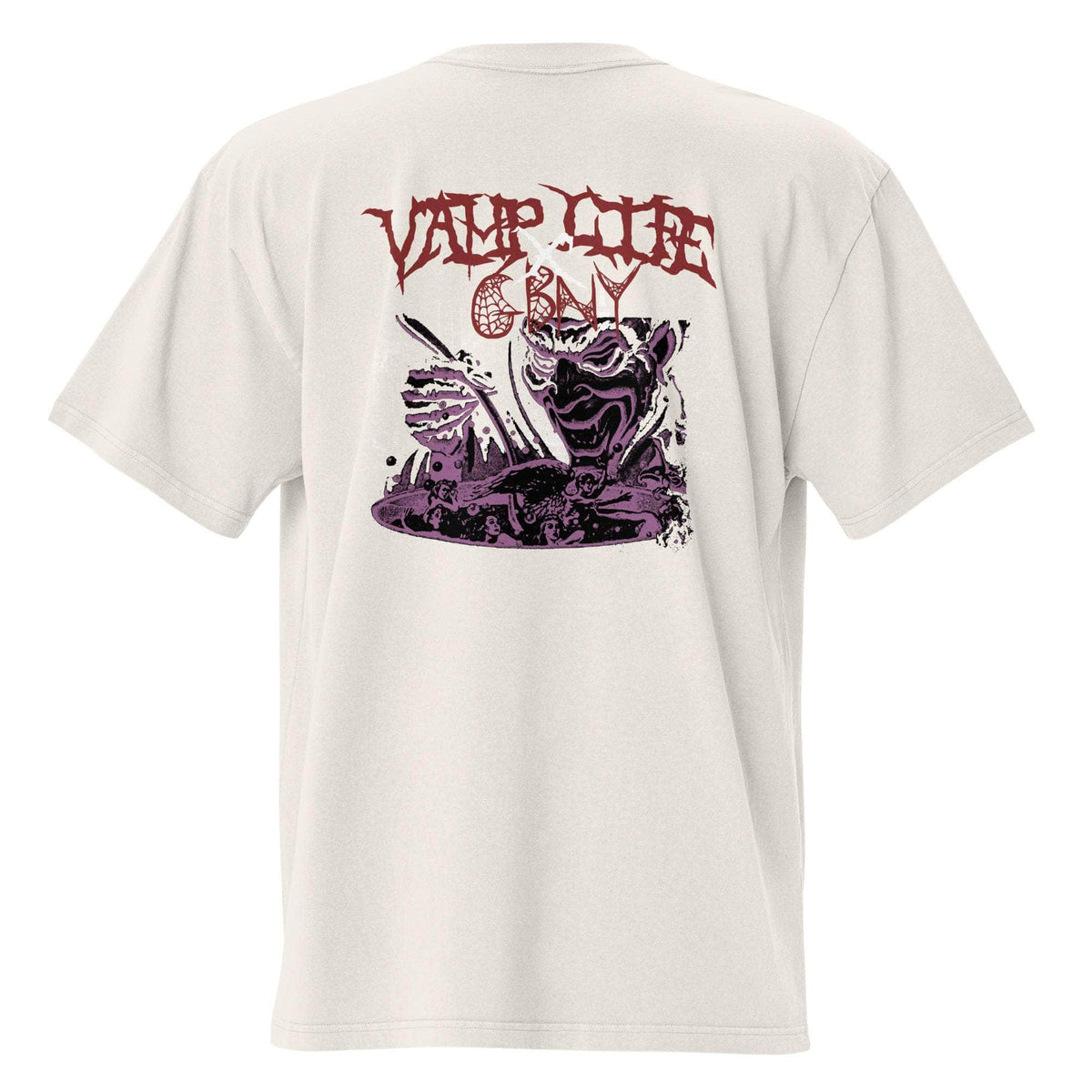 Vamp Life X GBNY "City Vamp" Oversized faded T-shirt - Men's