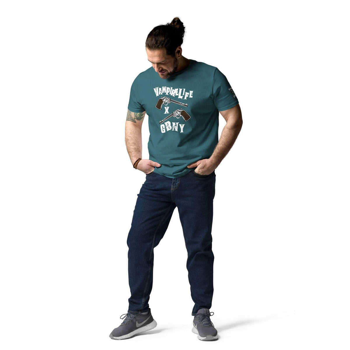 Vamp Life x GBNY Cowboy Gun Stock Tee - Men's