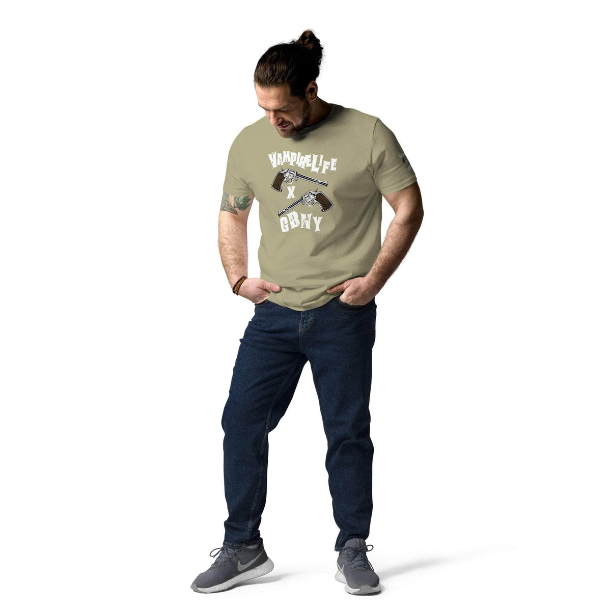 Vamp Life x GBNY Cowboy Gun Stock Tee - Men's