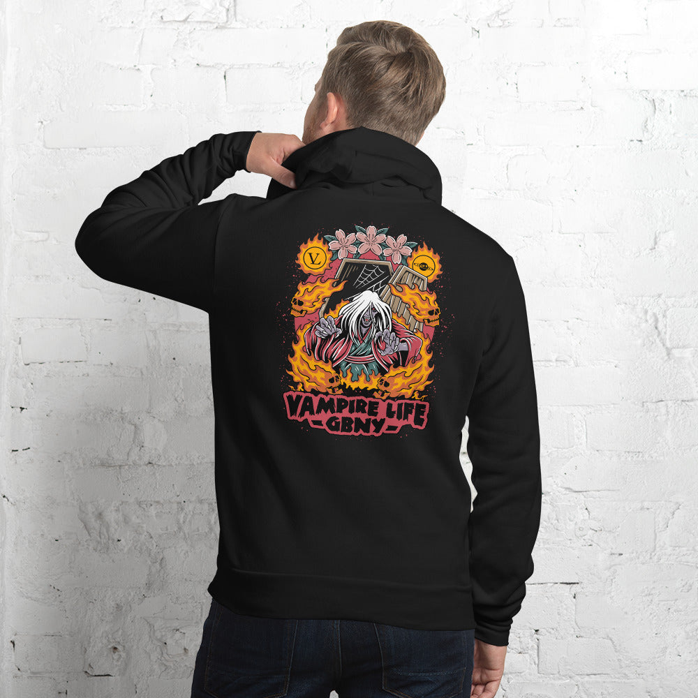 Vamp Life X GBNY "Fiery Vamp" Super Soft Hoodie - Men's