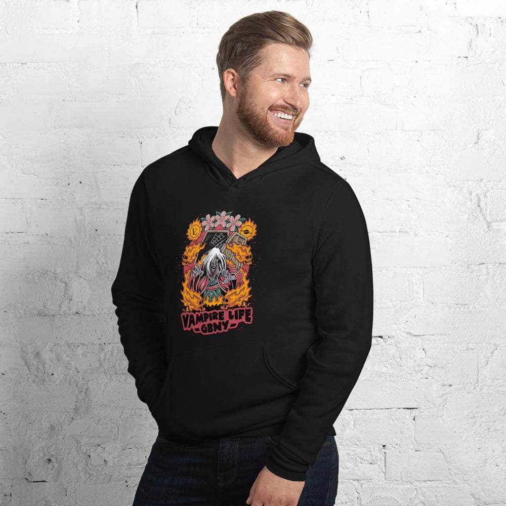 Vamp Life X GBNY "Fiery Vamp" Super Soft Hoodie - Men's