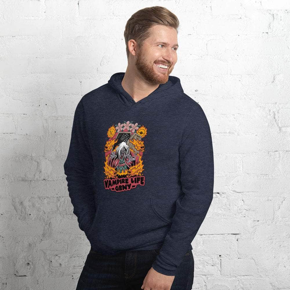 Vamp Life X GBNY "Fiery Vamp" Super Soft Hoodie - Men's