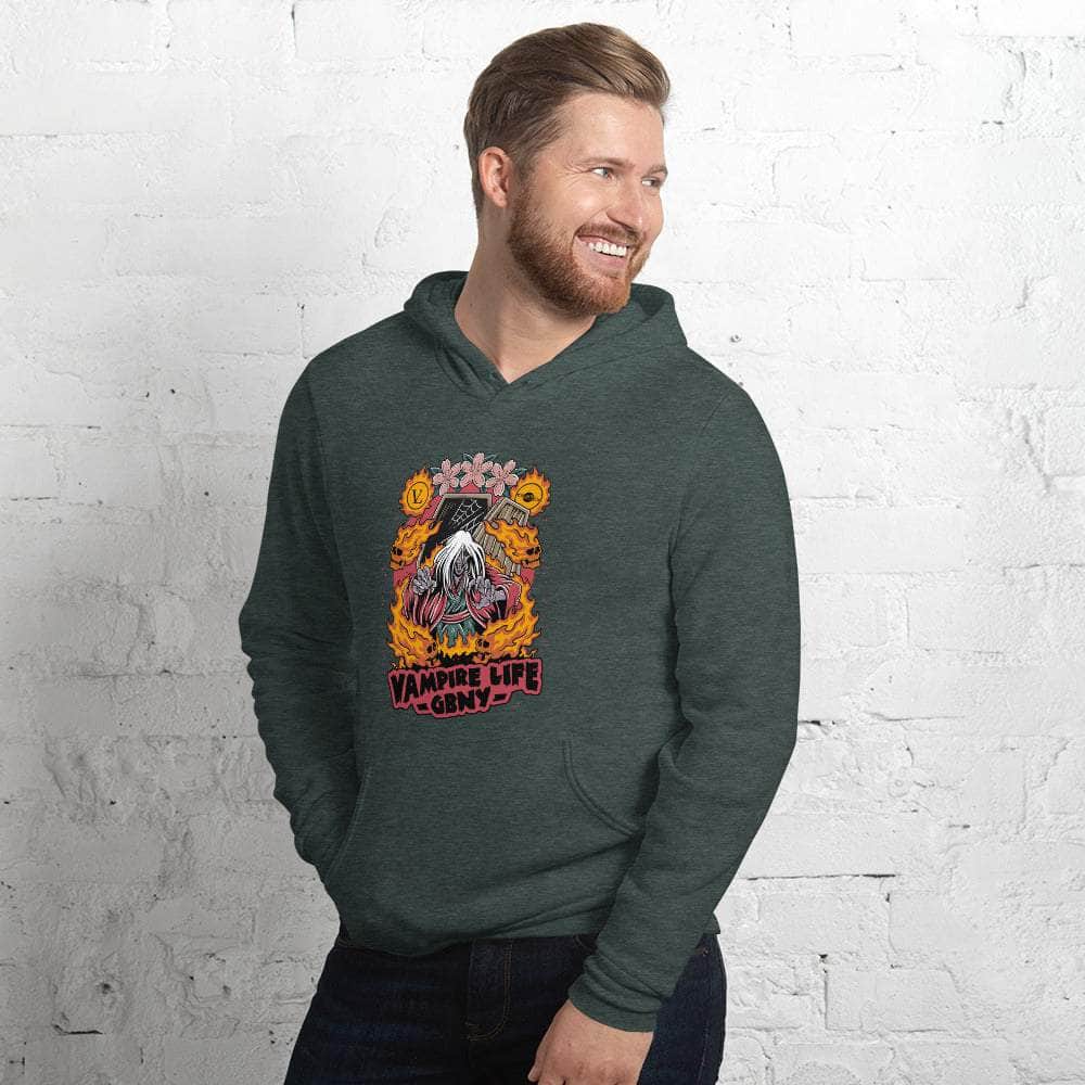 Vamp Life X GBNY "Fiery Vamp" Super Soft Hoodie - Men's