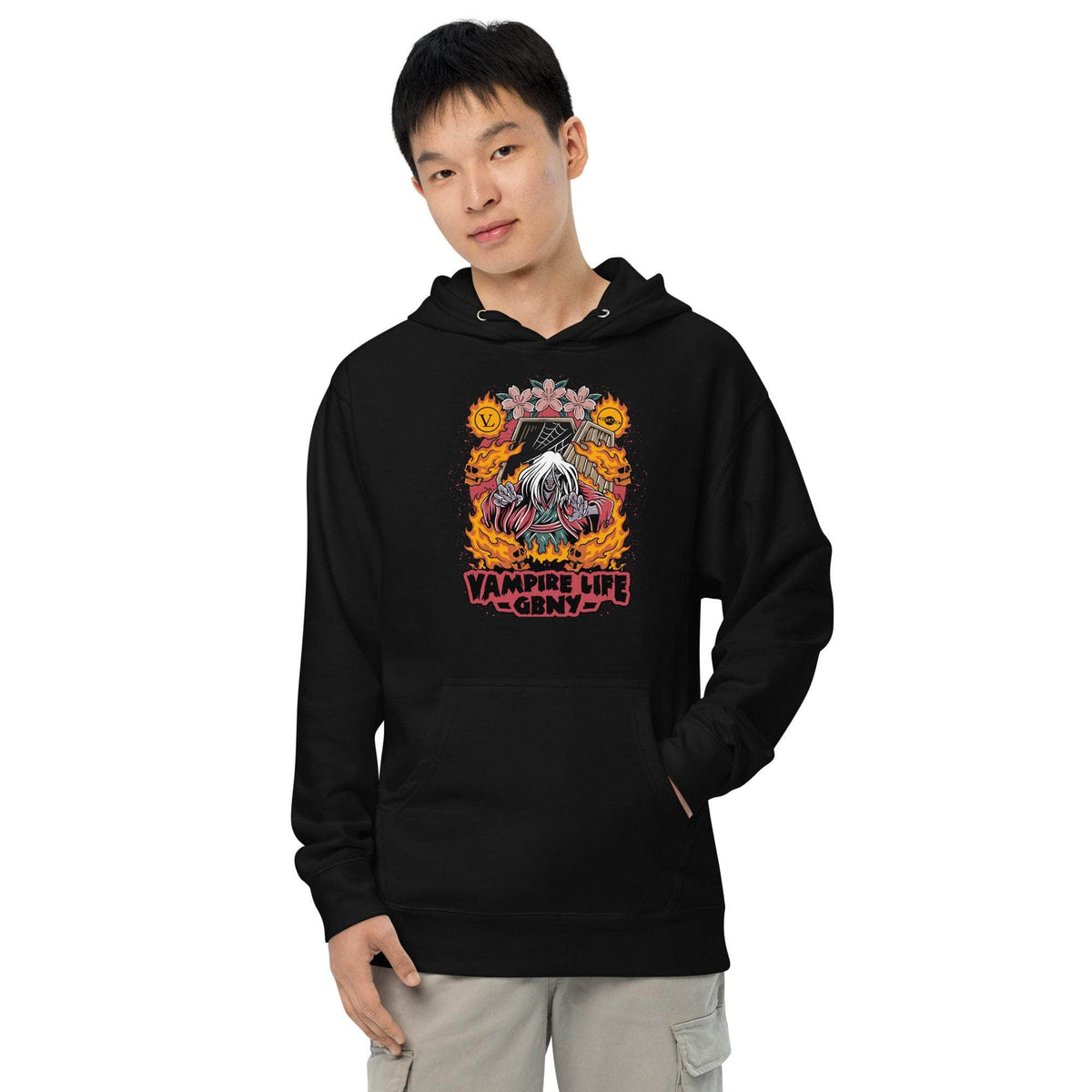 Vamp Life X GBNY "Fiery Vamp" Hoodie - Men's